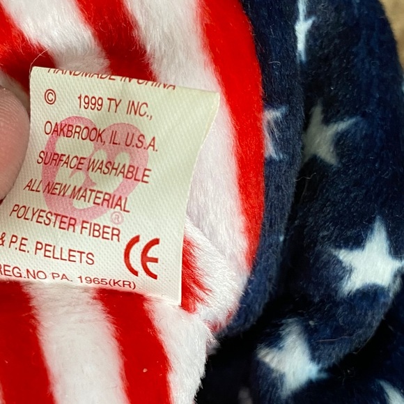 ‼️LAST ONE‼️TY Spangle the Bear’BEANIE W TAG ERROR - Picture 5 of 6